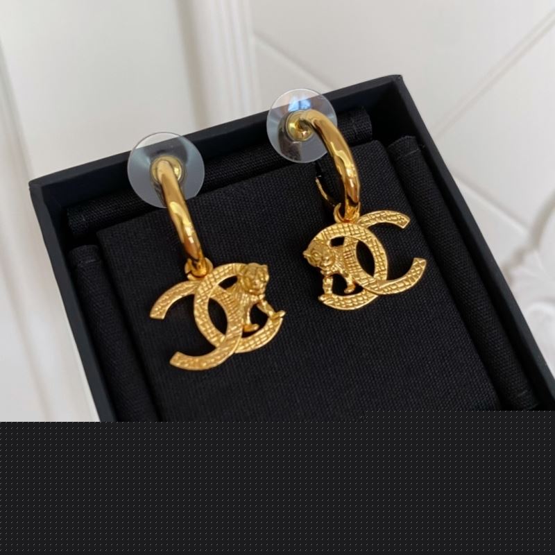Ch*el earrings